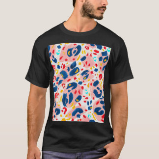 Leopard print: hand-painted watercolor. T-Shirt
