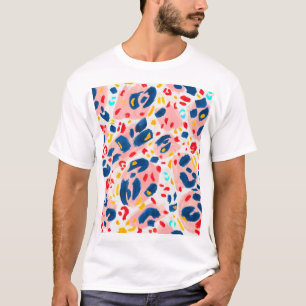 Leopard print: hand-painted watercolor. T-Shirt