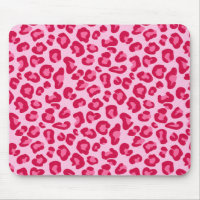 Leopard Print in Pastel Pink, Hot Pink and Fuchsia