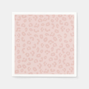 Leopard Print in Pink Napkin