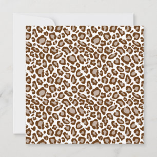 Leopard Print Invitation