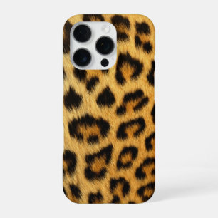 Leopard Print iPhone 16 Pro Case