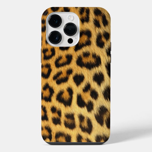 Leopard Print iPhone Case (Back)
