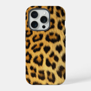 Leopard Print iPhone 15 Pro Case
