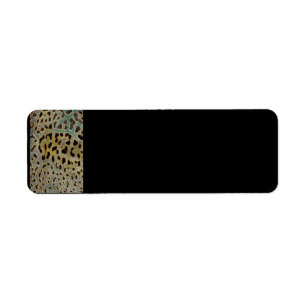 Leopard Print Label