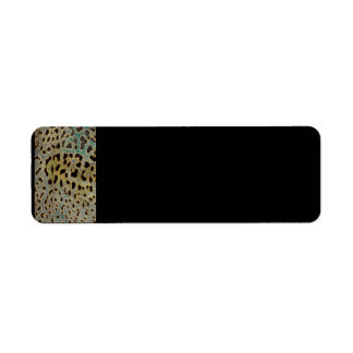 Leopard Print Label