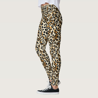 Leopard print leggings