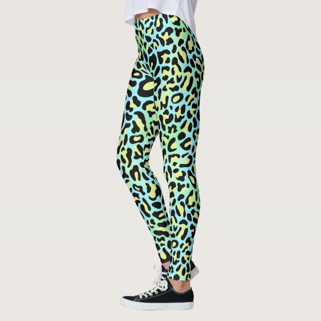 Leopard Print Leggings (Left)