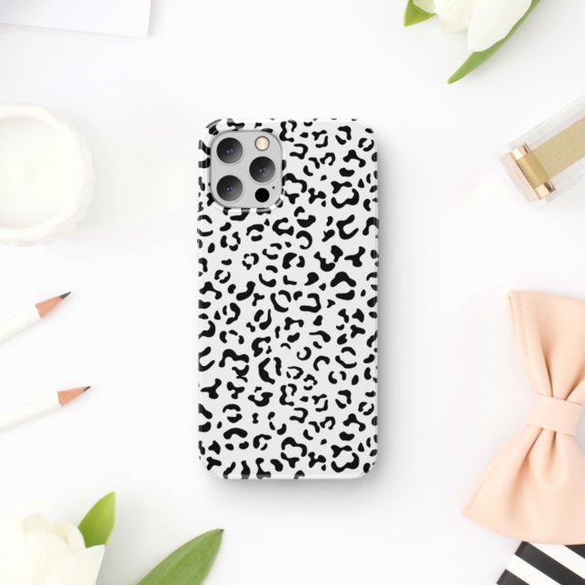 Leopard Print, Leopard Spots, Black And White (Creator Uploaded)