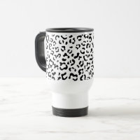 Leopard Print, Leopard Spots, Black And White