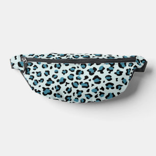 Leopard Print, Leopard Spots, Blue Leopard Bum Bags