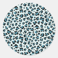 Leopard Print, Leopard Spots, Blue Leopard