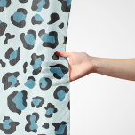 Leopard Print, Leopard Spots, Blue Leopard Scarf<br><div class="desc">Elegant,  stylish and sophisticated leopard pattern in blue colour. Modern and trendy gift,  perfect for the animal print lover in your life.</div>