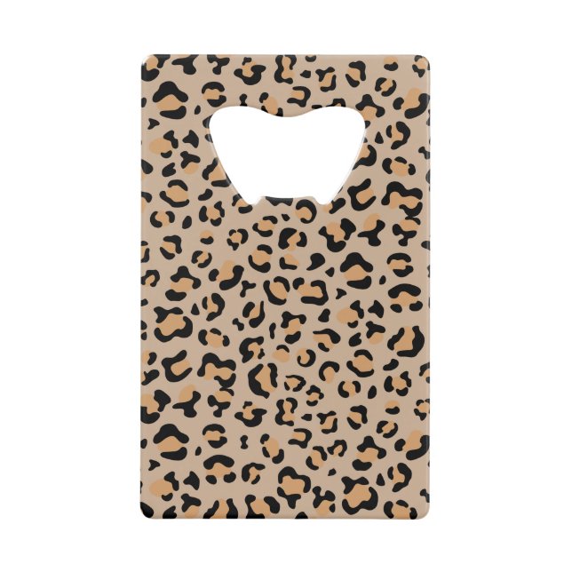 Leopard Print, Leopard Spots, Brown Leopard (Front)