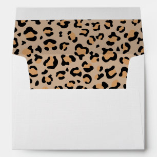 Leopard Print, Leopard Spots, Brown Leopard Envelope