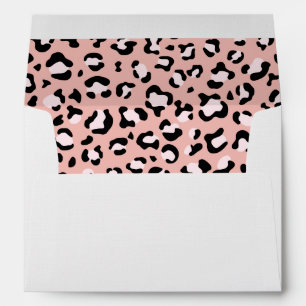 Leopard Print, Leopard Spots, Pink Leopard Envelope
