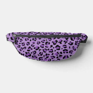 Leopard Print, Leopard Spots, Purple Leopard Bum Bags