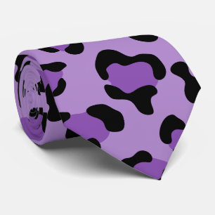Leopard Print, Leopard Spots, Purple Leopard Tie