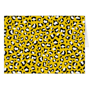 Leopard Print, Leopard Spots, Yellow Leopard