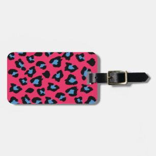 Leopard Print Luggage Strap Tag