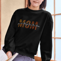 Leopard Print MOM MUM Typography – Stylish Mother