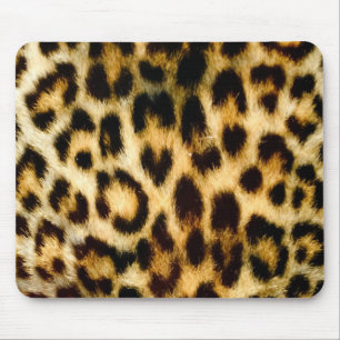 Leopard print mouse mat