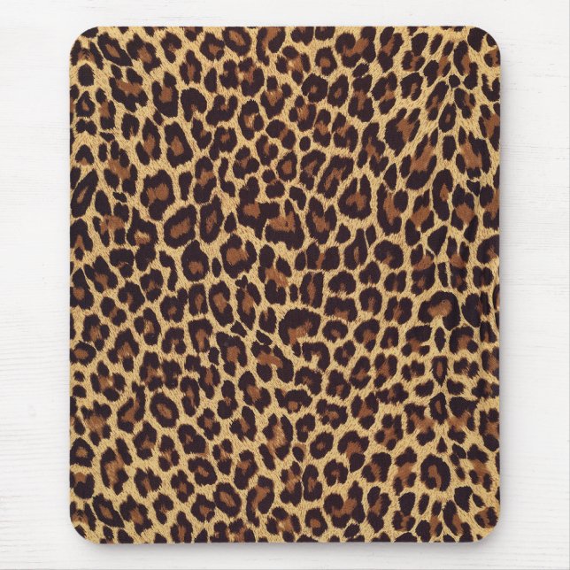 Leopard Print Mouse Mat (Front)