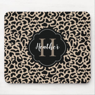 Leopard Print Mouse Pad