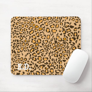 LEOPARD PRINT MOUSE PAD