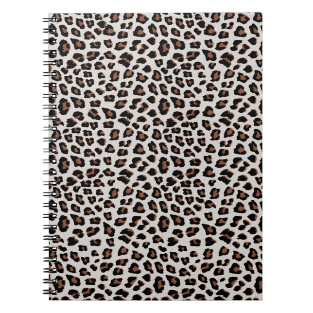 Leopard Print Notebook (Front)