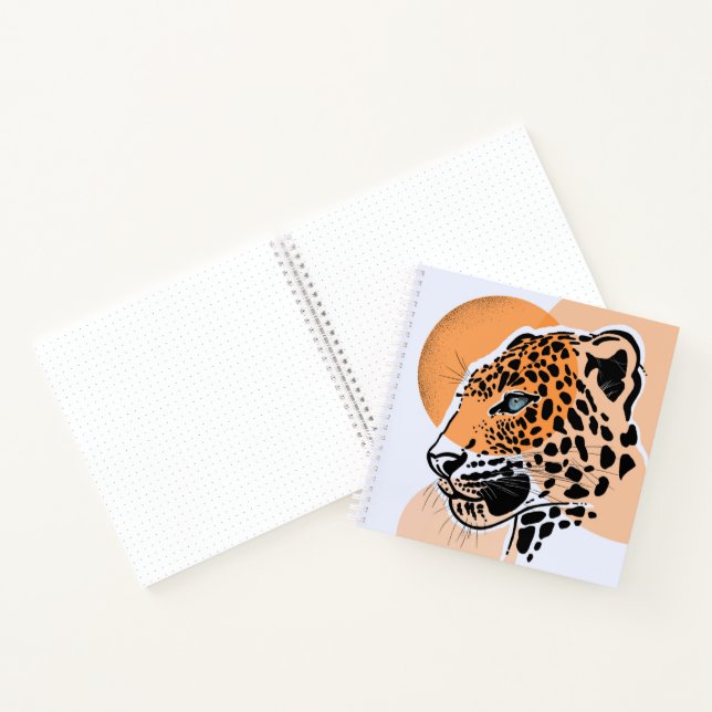 Leopard Print Notebook – Animal Print Journal (Inside)