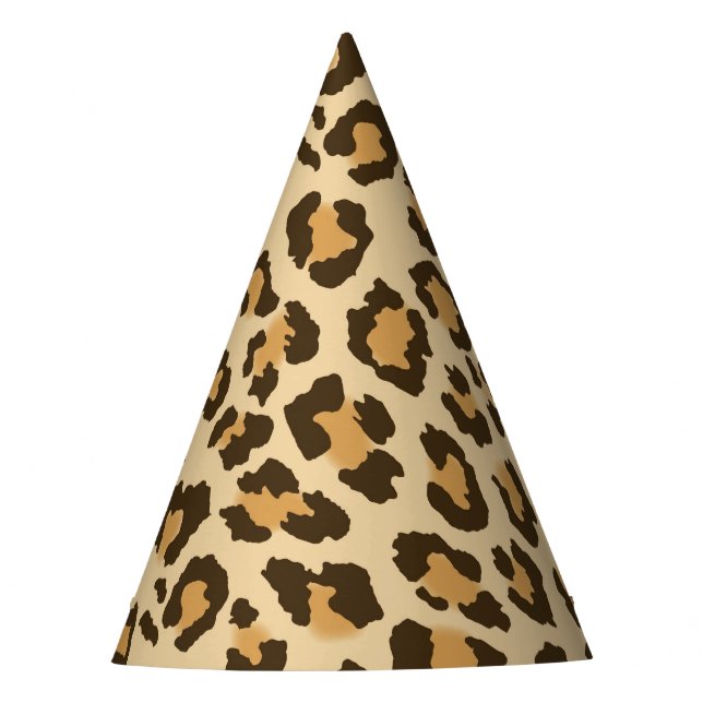 Leopard Print Party Hat (Front)