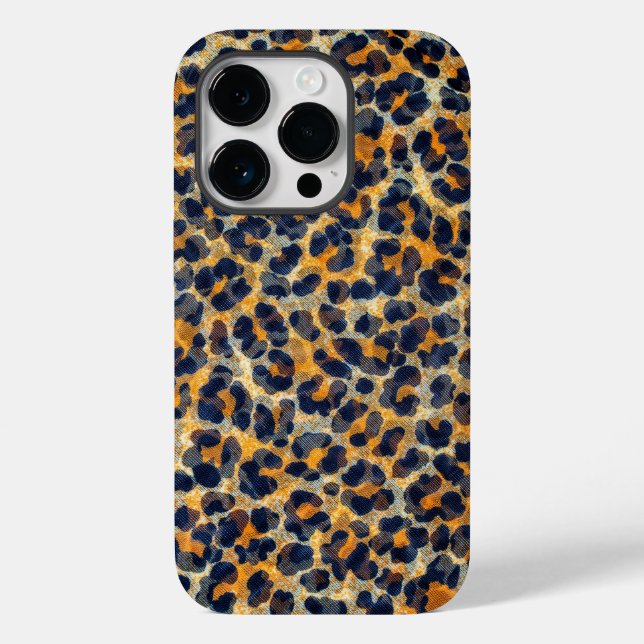 Leopard Print Pattern Case-Mate iPhone Case (Back)