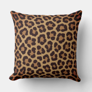 Leopard Print Pattern Cushion