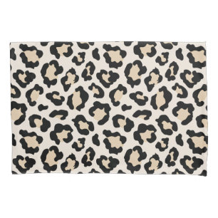 Leopard print pillowcase