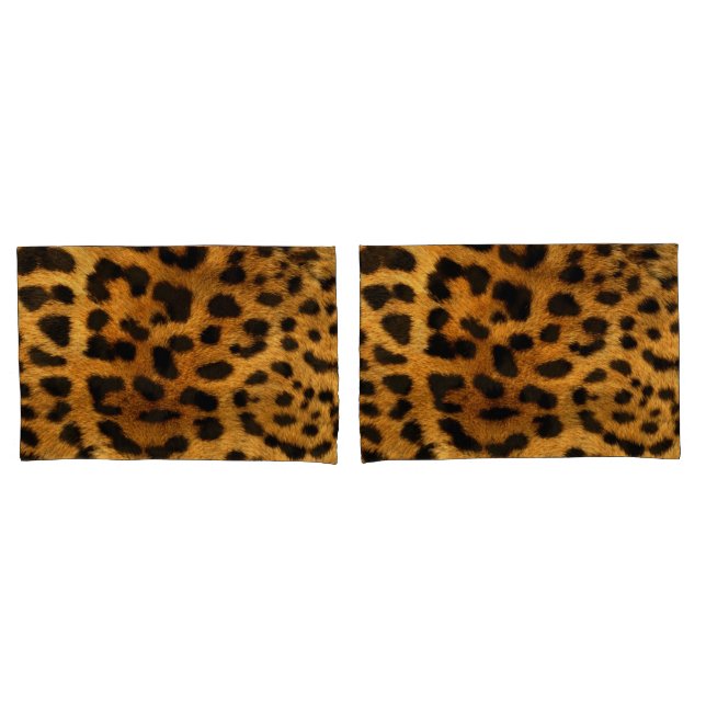 Leopard Print Pillowcase (Front-Set)