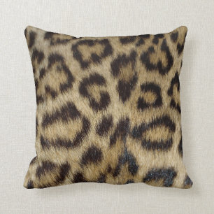 Leopard Print Pillows Decorative with YOUR NAME