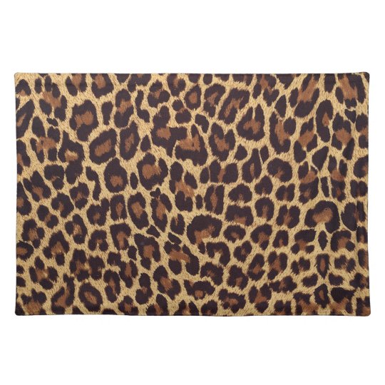 Leopard Print Placemat | Zazzle.co.uk