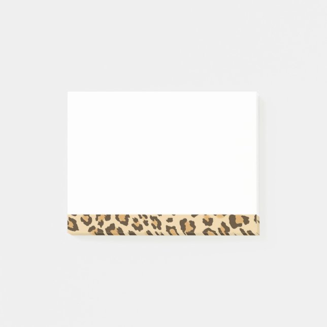 Leopard Print Post-it Notes (Front)