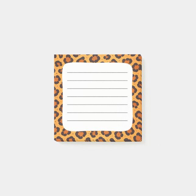 Leopard Print Post-it Notes (Front)