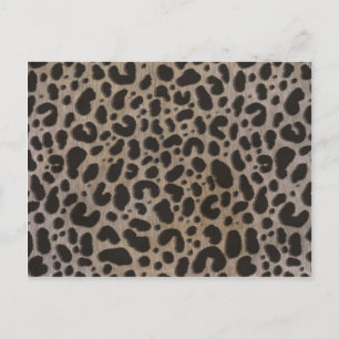 Leopard Print Postcard