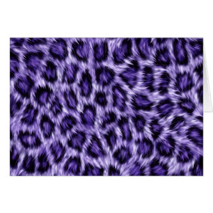 Leopard Print - Purple