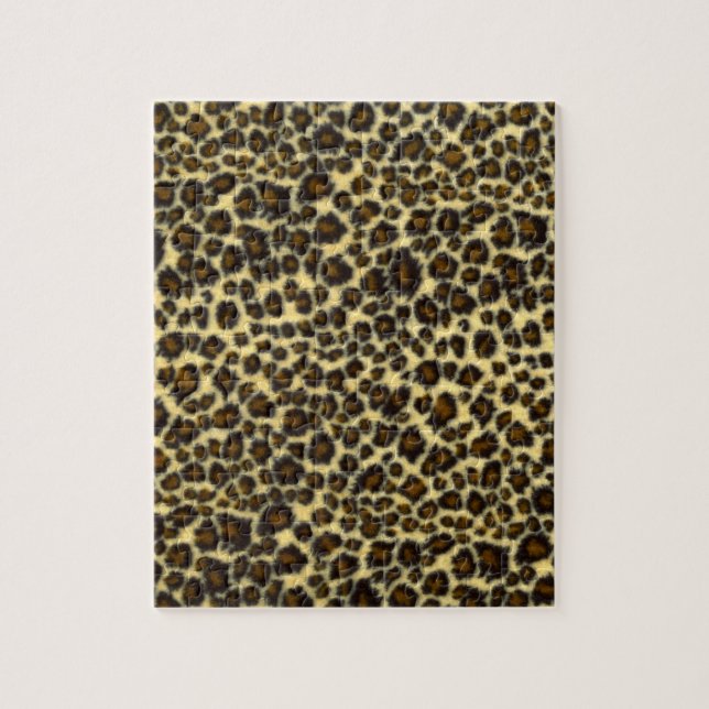Leopard Print Puzzle (Vertical)