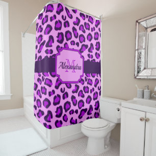 Leopard Print Shower Curtain