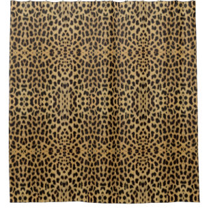 Leopard Print Shower Curtain