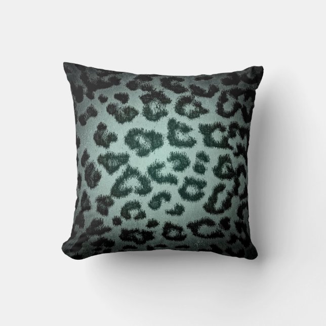 Leopard Print Skin Cushion (Front)