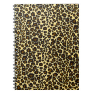 Leopard Print Spiral Notebook