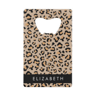 Leopard Print, Spots, Brown Leopard, Your Name