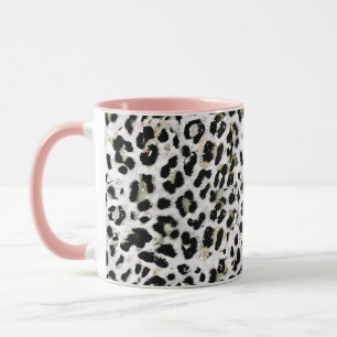 Leopard - print spotted animal-print mug