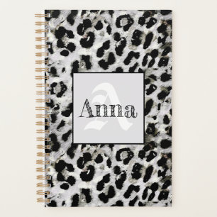 Leopard - print spotted animal-print planner